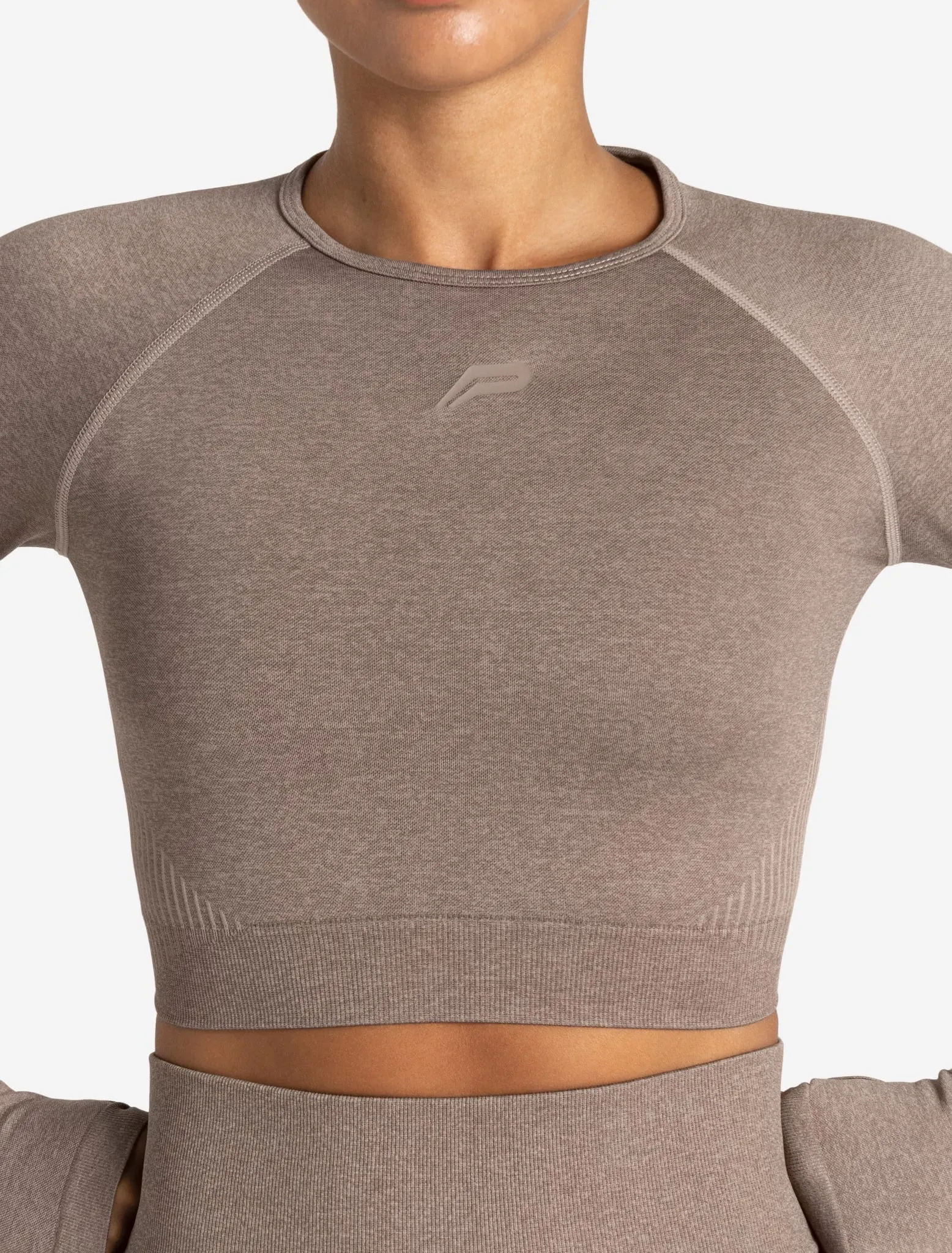 ADAPT 2.0 Seamless Crop Top - Fawn