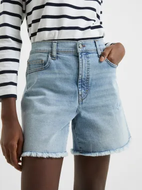 Denim Stretch Boyfriend Shorts