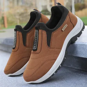 Faux Suede Leather Sneakers - Style, Comfort, and Durability in One