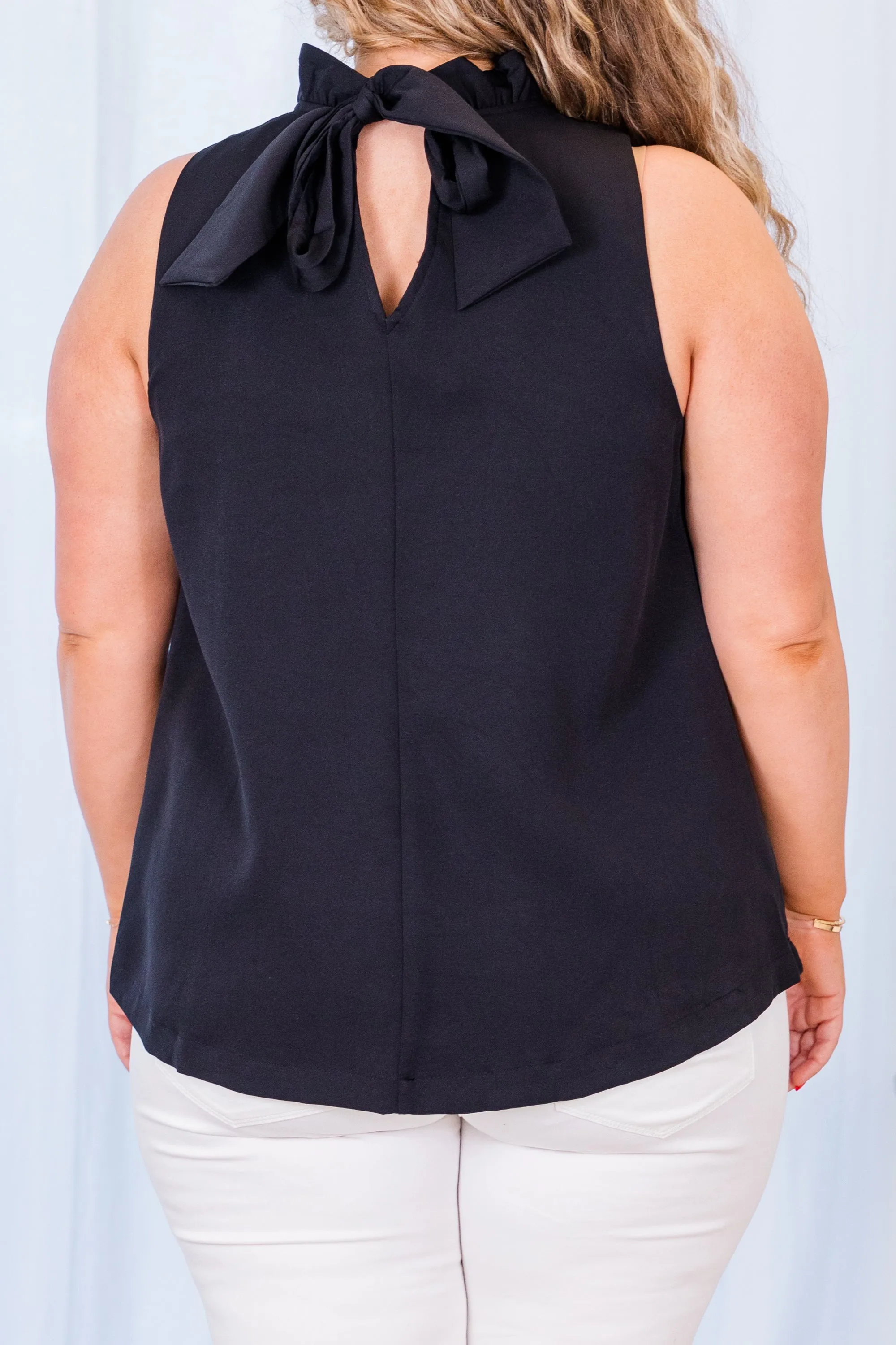 Flawless Instincts Top, Black