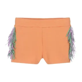 Fringed Bermuda Shorts