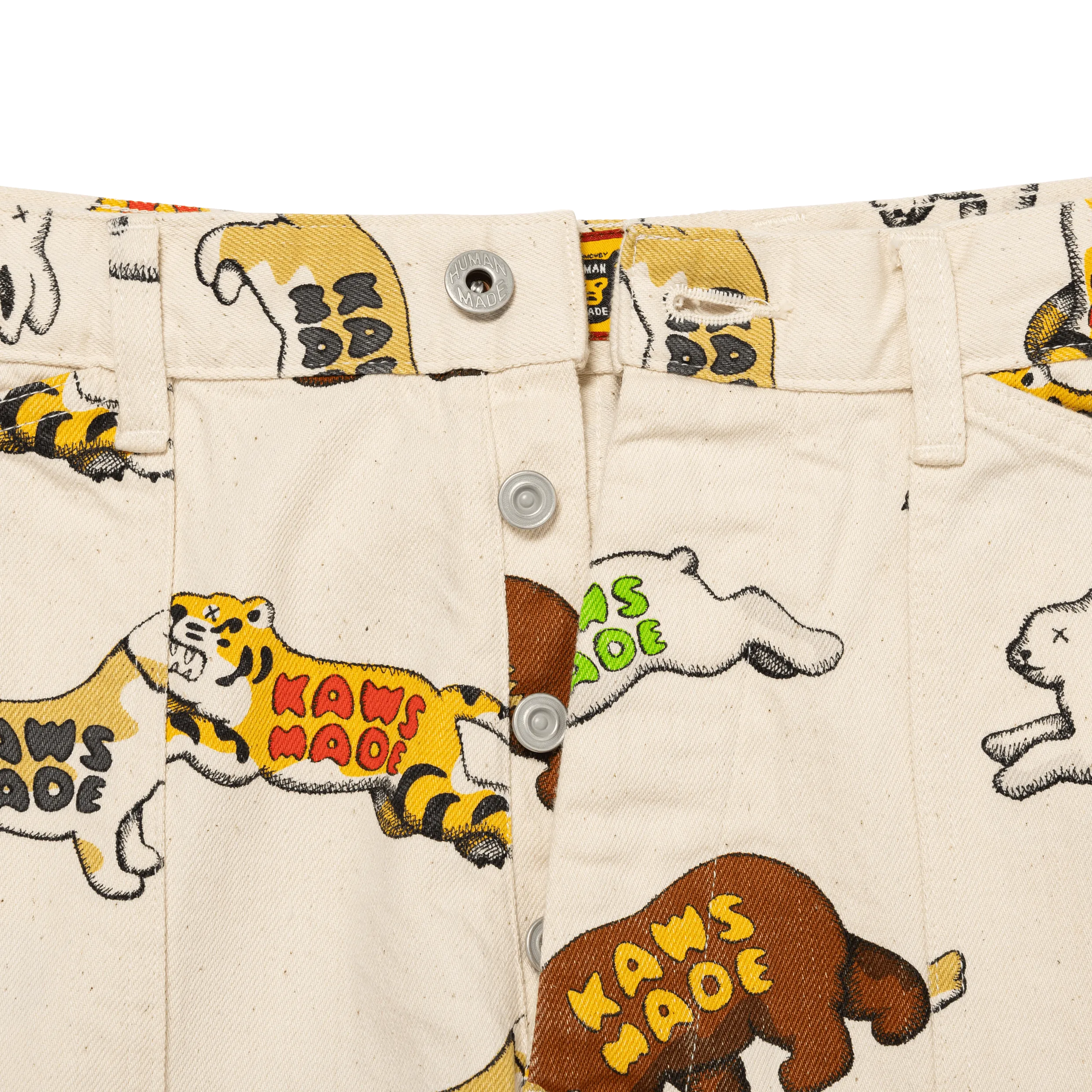 KAWS MADE ANIMAL PATTERNED PANTS