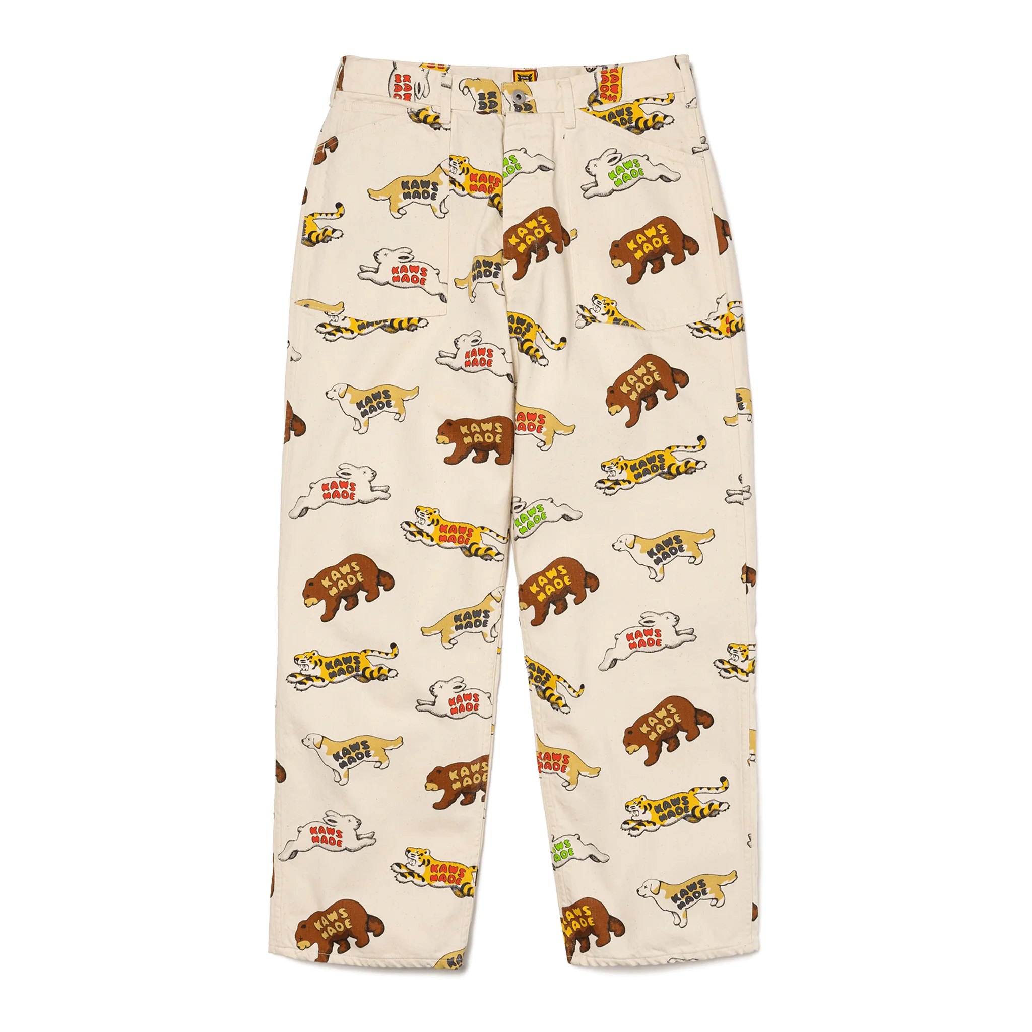 KAWS MADE ANIMAL PATTERNED PANTS