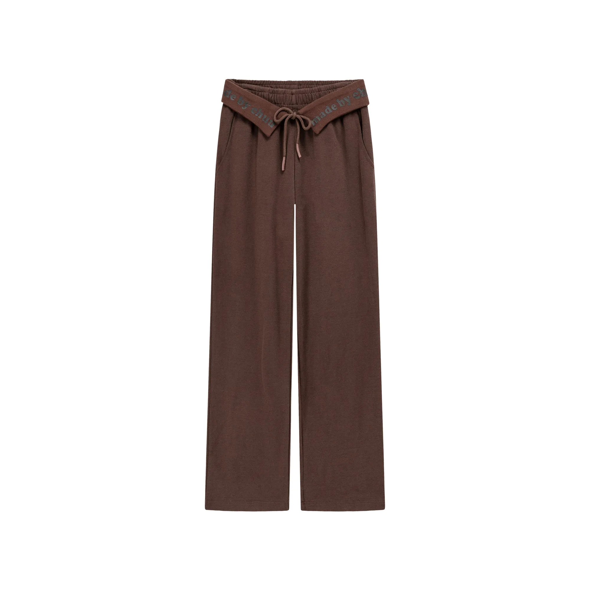 Logo String Wide Pants