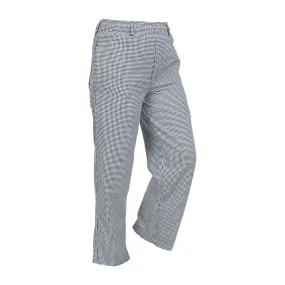 Mercer Millennia M60030HTM Unisex Cook's Pants, Medium, Houndstooth