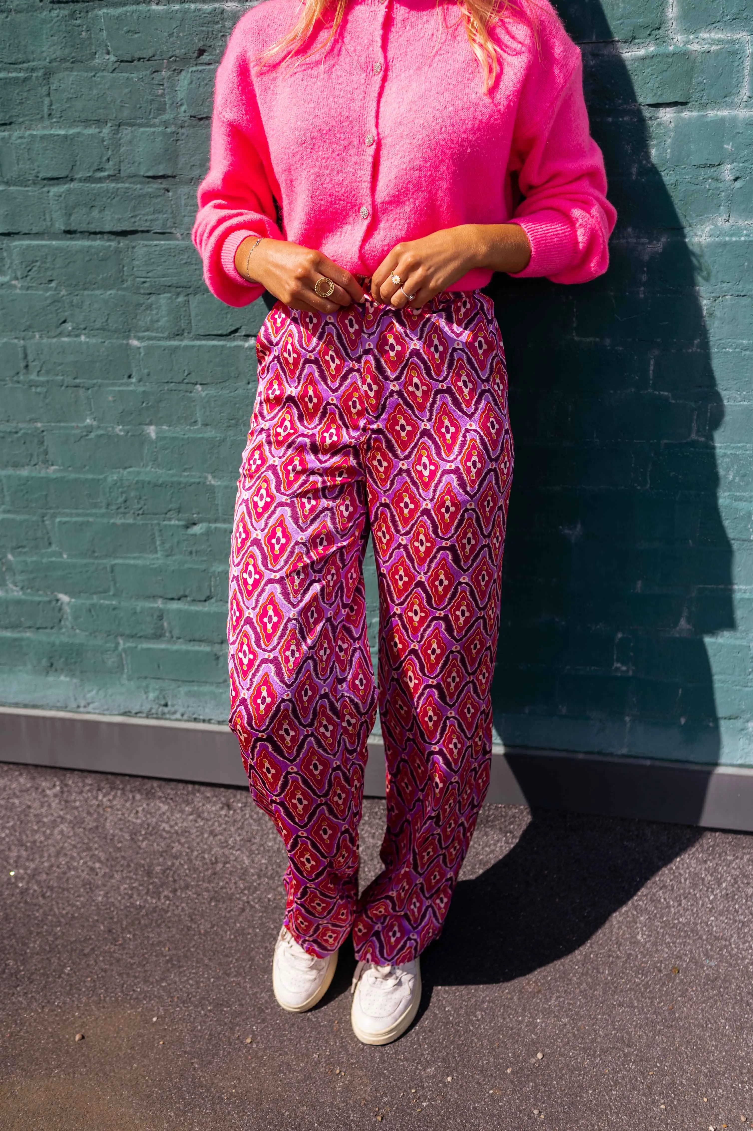 Pink Patterned Lupa Pants