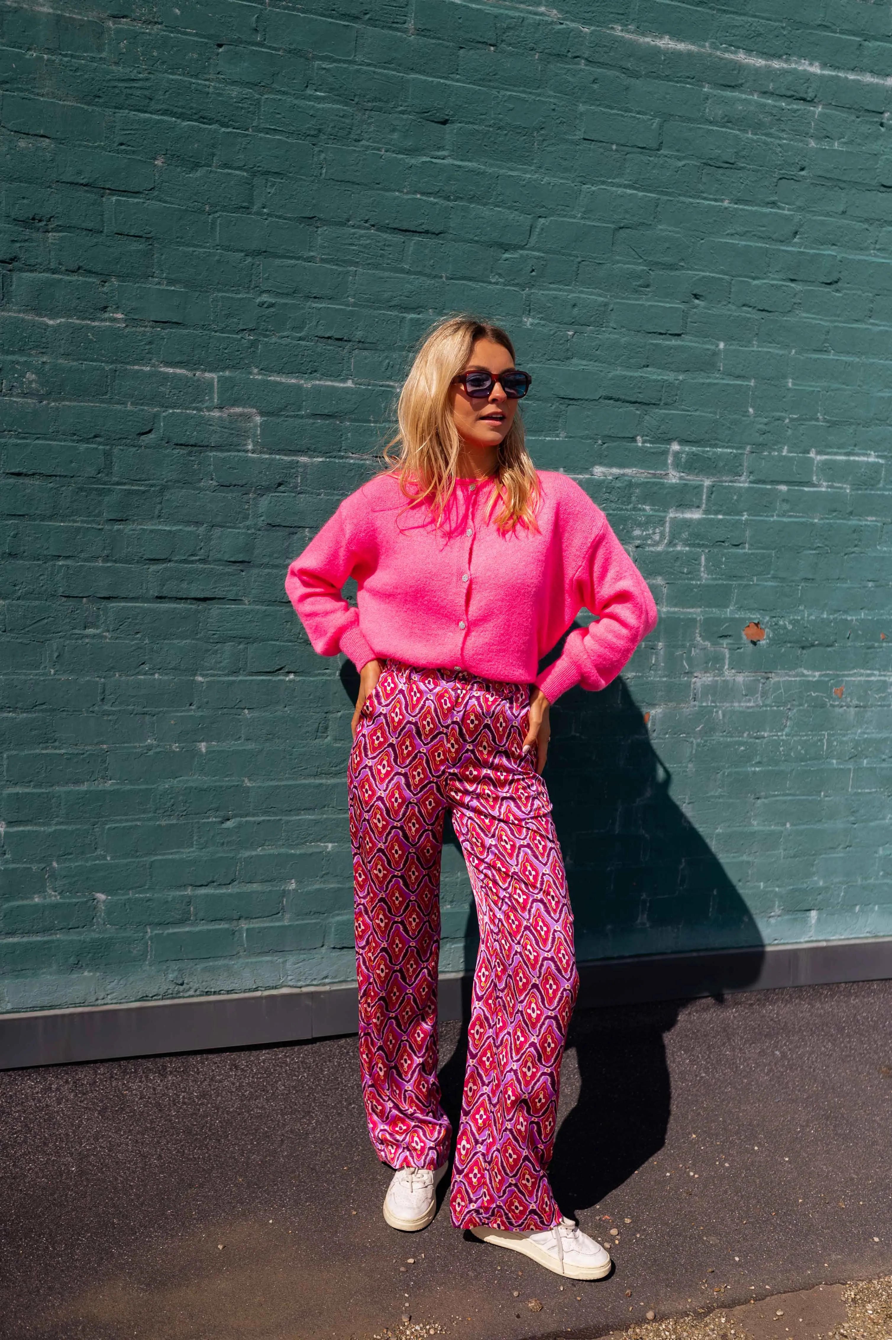 Pink Patterned Lupa Pants