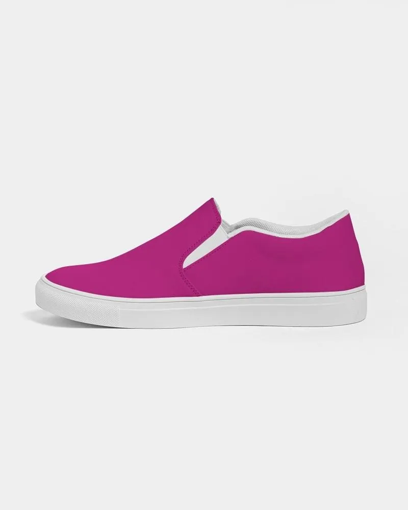 Shaded Magenta Slip-On Canvas Sneakers | Women's | C0M100Y0K30