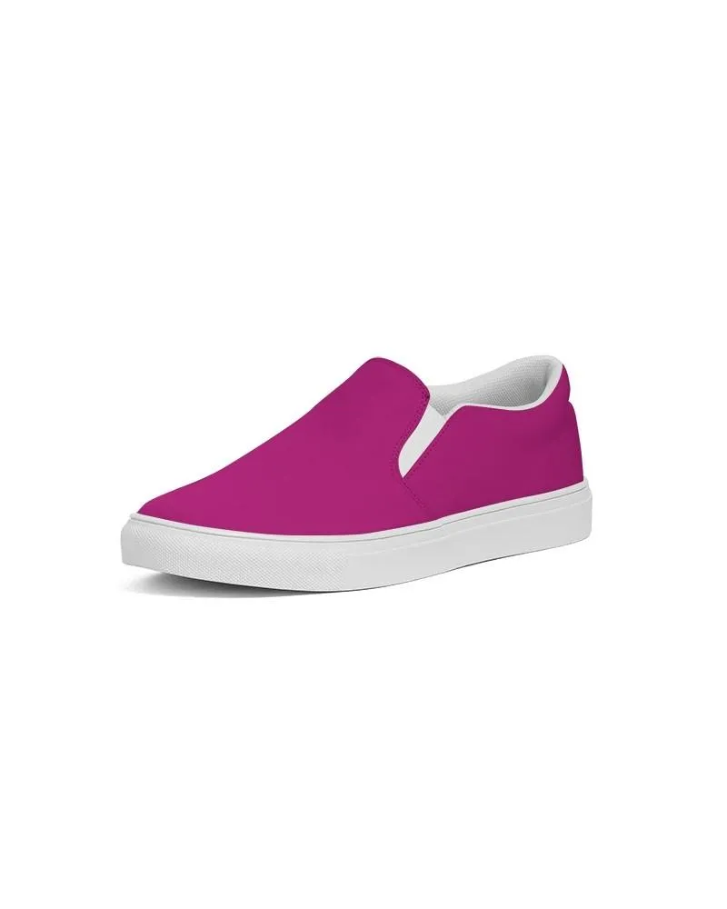 Shaded Magenta Slip-On Canvas Sneakers | Women's | C0M100Y0K30