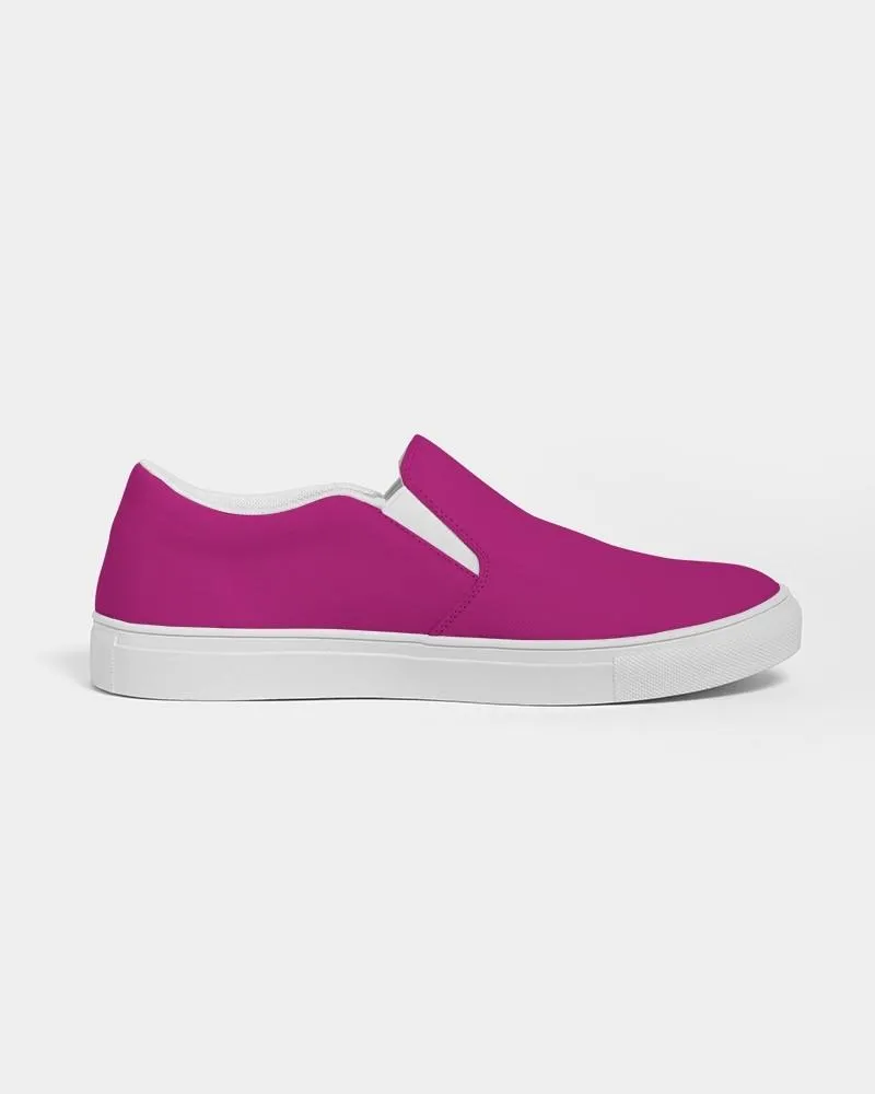 Shaded Magenta Slip-On Canvas Sneakers | Women's | C0M100Y0K30