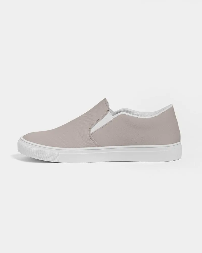 Shaded Pale Red Brown Slip-On Canvas Sneakers | Women's | C0M10Y10K30