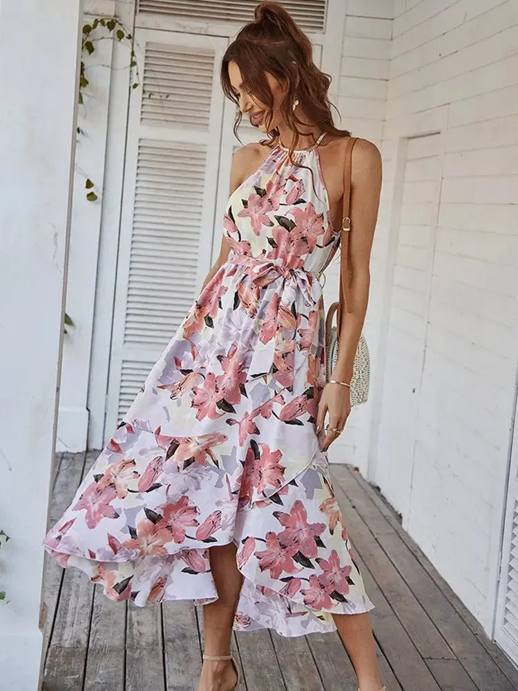 Yellow Floral Dress